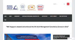 Desktop Screenshot of imcsingapore.com